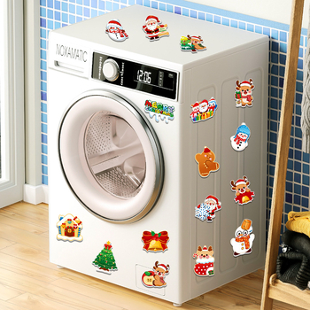 Magneti de frigider 3D, Crăciun 2026 – Moș Crăciun, brad și ren, accesorii magnetice decorative