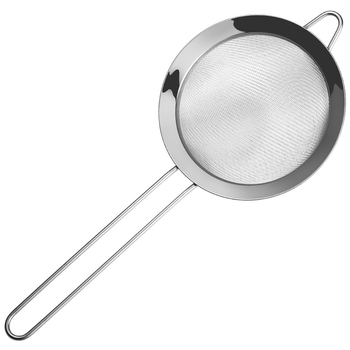 Filtru din oțel inoxidabil 304, cu urechi de agățare și vârf ascuțit, sită-filtru pentru făină, lapte de soia și sucuri