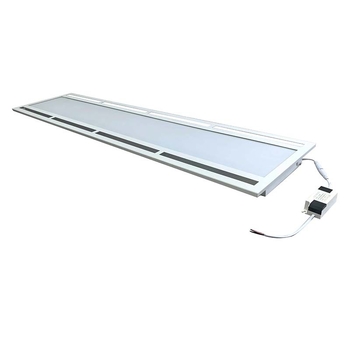 Corp LED panou de tavan încastrat, dimensiuni 600x600 mm sau 300x1200 mm, iluminat birou, carcasă din aluminiu, fără reglaj, temperatură a culorii 3000K/4000K/6000K.