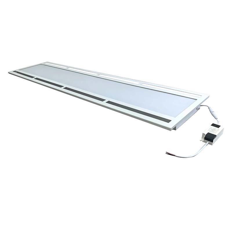 Corp LED panou de tavan încastrat, dimensiuni 600x600 mm sau 300x1200 mm, iluminat birou, carcasă din aluminiu, fără reglaj, temperatură a culorii 3000K/4000K/6000K.