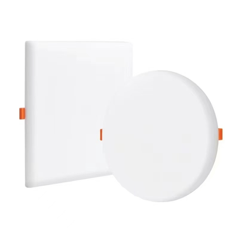 LED ultra-subțire, fără ramă, panou pătrat pentru plafon, deschideri personalizate