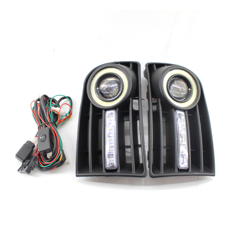 LED φως ημέρας και φακός ομίχλης για VW Golf 5 MK5 US-spec, 2005–2009, λευκό φως