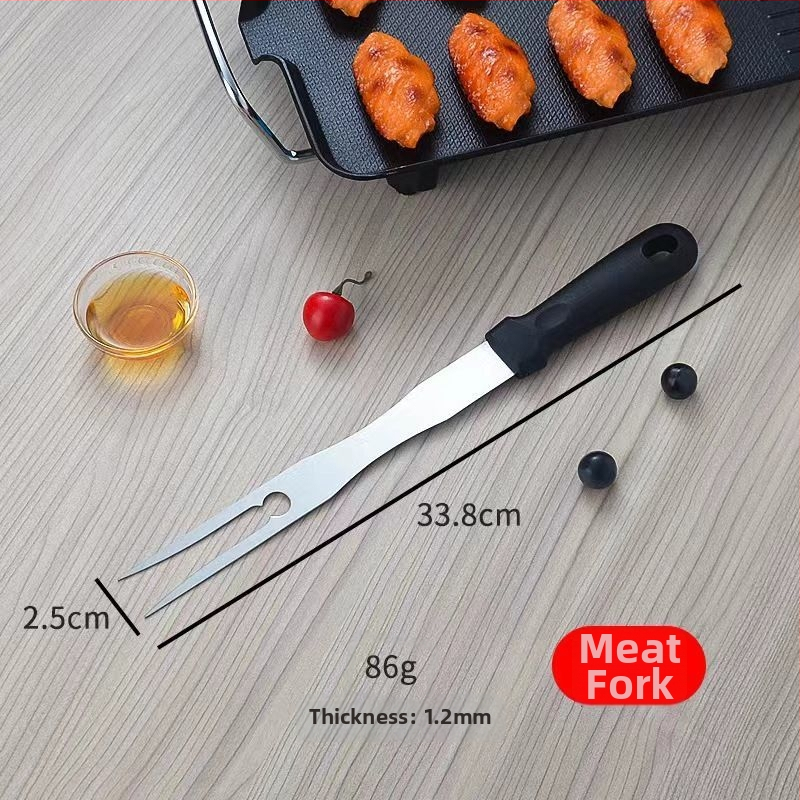 Nerezová oceľová teppanyaki špachtľa s gumovou rukoväťou — na palacinky, koláče a steaky, japonský štýl
