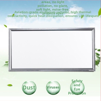 Lampă LED încorporată în tavan, panou LED cu grilă pentru bucătărie și baie, dimensiuni 300x600 și 600x1200