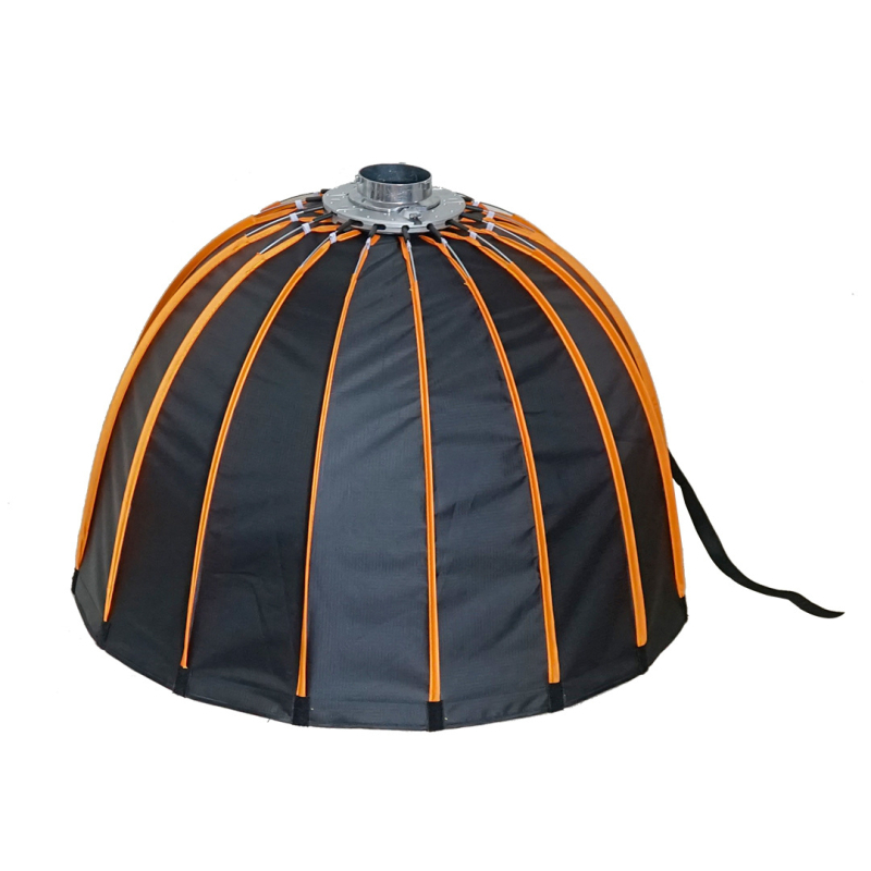 Παραβολικός βαθύς softbox 70/90 cm με Bowens mount, διαχύτης φωτός και σχάρα, γρήγορη εγκατάσταση, επαγγελματικό φωτιστικό κουτί