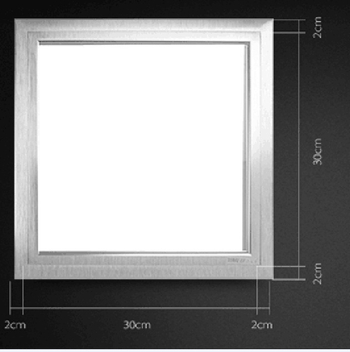 Lumină LED de tip încorporat pentru tavan – panou plat LED, 300x600x600x1200x300, lampă cu grilă pentru bucătărie și baie