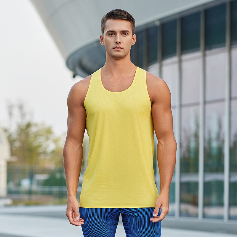 Vesta unisex respirabilă, uscare rapidă, pentru alergare și maraton, ușoară, mărime mare