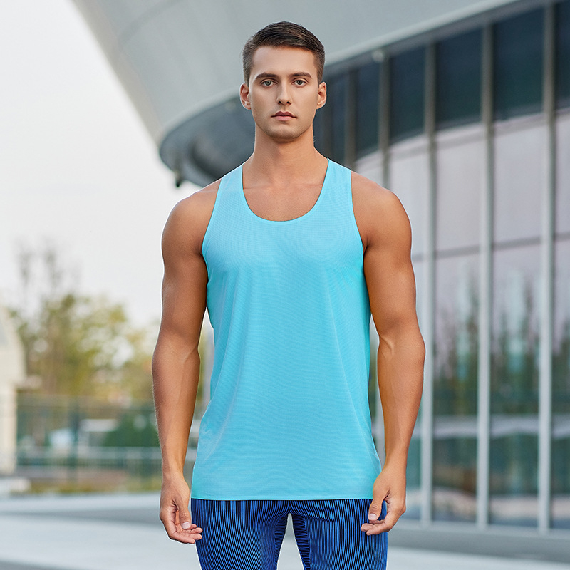 Vesta unisex respirabilă, uscare rapidă, pentru alergare și maraton, ușoară, mărime mare