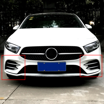 Mercedes-Benz A-Class A180L/A200L 2019 — sport légbeömlő rács és ködfényszóró díszléc