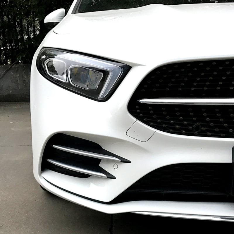 Mercedes-Benz A-Class A180L/A200L 2019 — sport légbeömlő rács és ködfényszóró díszléc