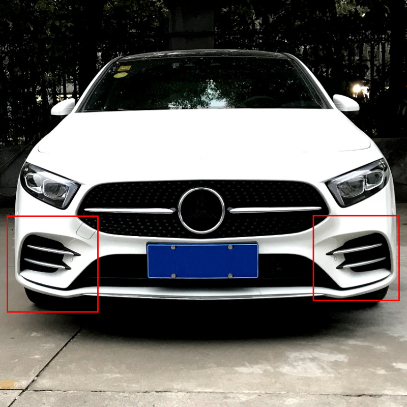 Mercedes-Benz A-Class A180L/A200L 2019 — sport légbeömlő rács és ködfényszóró díszléc