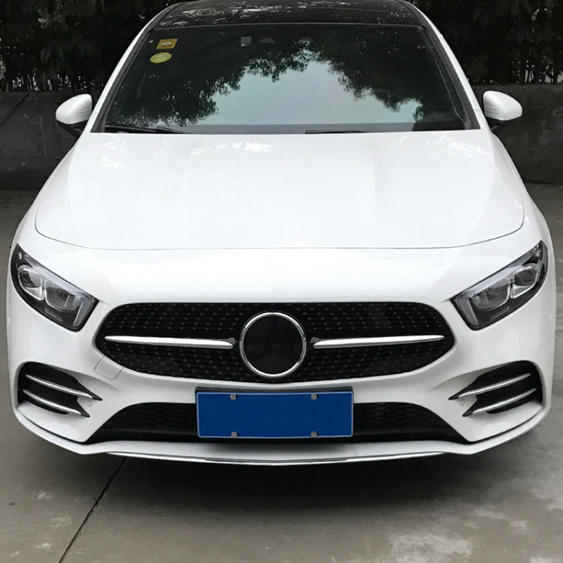 Mercedes-Benz A-Class A180L/A200L 2019 — sport légbeömlő rács és ködfényszóró díszléc