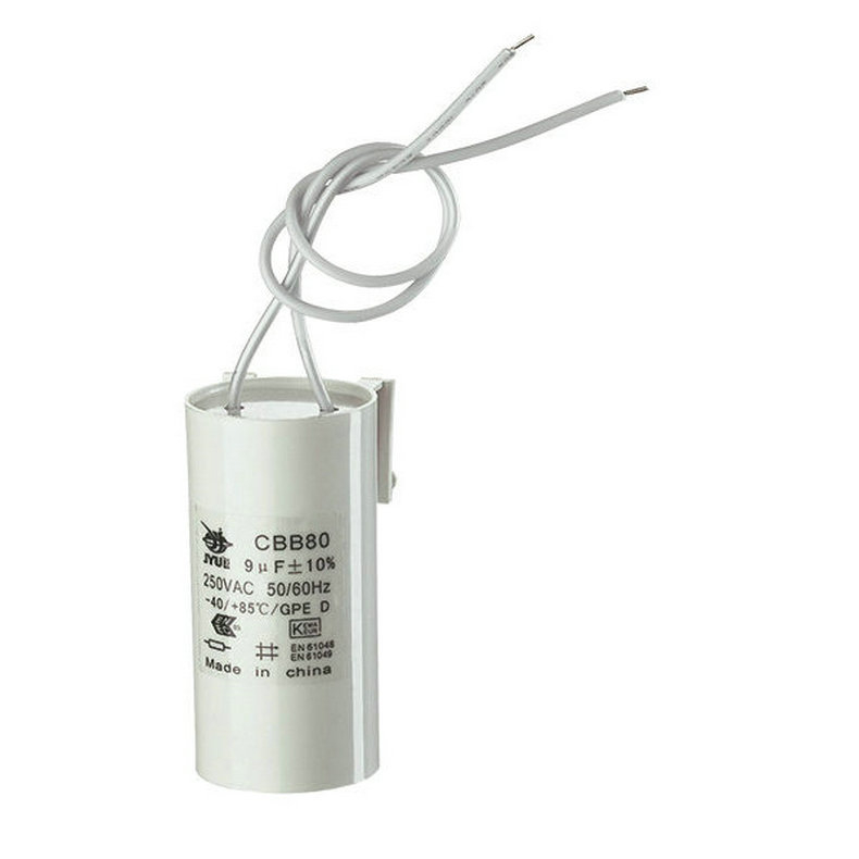 CBB80 kondenzator za lampu s niskim gubicama, eksplozijski otporan rasvjetni kondenzator, kondenzator za kompenzaciju, dvovodični generator kondenzator