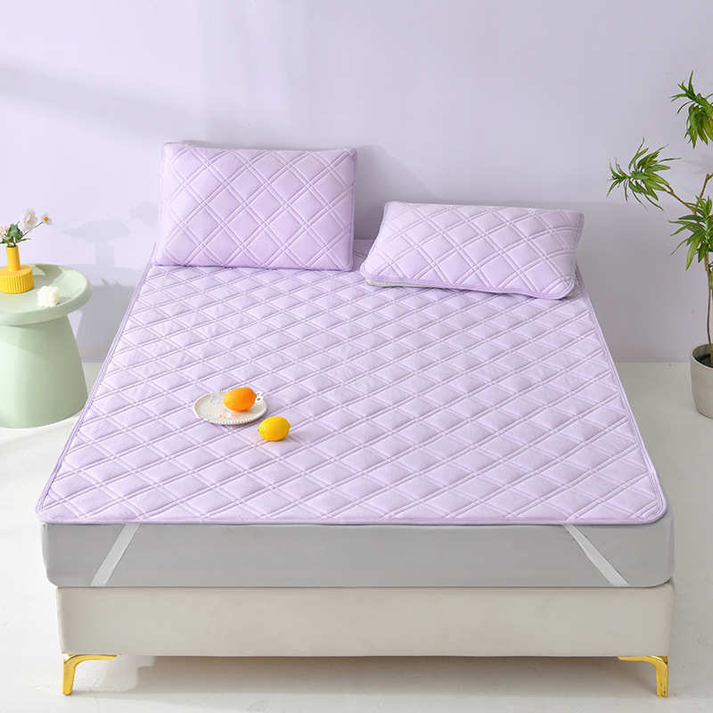 Covoraș răcoros din nylon pentru pat, stil japonez – subțire, pentru vară, versiune îmbunătățită