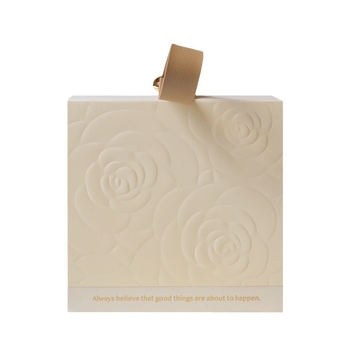 Cutie cadou premium pentru domnișoara de onoare, ambalaj de ziua de naștere, cutie din hârtie modernă minimalistă, ștanțare la cald și relief, logo inclus, cutie goală în vrac