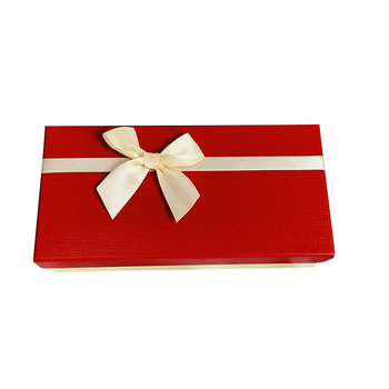 Cutie de cadou din hârtie, lucrată manual, cu logo personalizat - cutie dreptunghiulară goală pentru cadouri (fular de mătase, portofel și produse cosmetice)