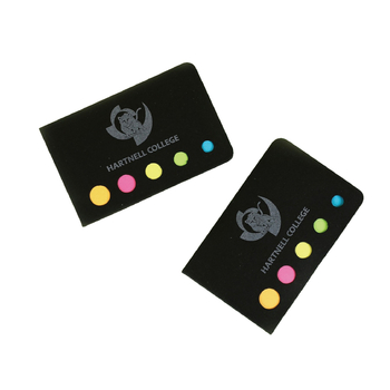 Set de notițe 3D din hârtie, în formă de cărămidă – design desen animat, card negru, pentru învățare, birou și jurnal