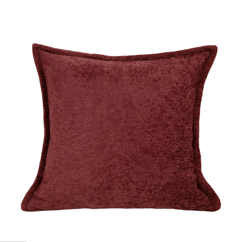 Husă decorativă roșie de nuntă cu broderie florală, pentru canapea și dormitor, stil lux franțuzesc, lejer