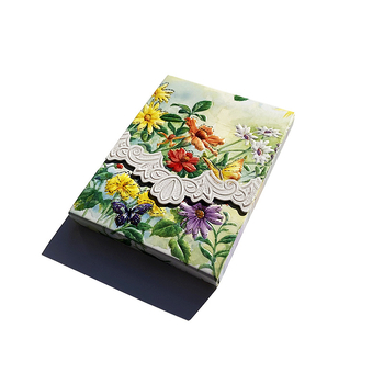 Foițe cu relief, în stil european vintage, fără adeziv, foițe rupibile pentru carnet de buzunar