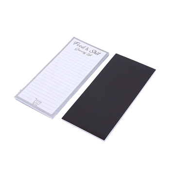 Bloc-notes magnetic pentru frigider cu personaje de desene animate 3D și note colorate, personalizabil