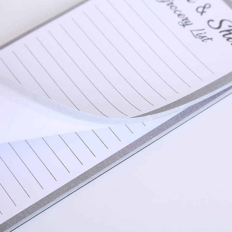Bloc-notes magnetic pentru frigider cu personaje de desene animate 3D și note colorate, personalizabil