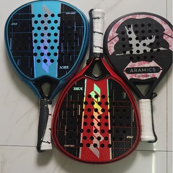 Set reketa za plažni tenis od karbonskih vlakana, 3–12K boja — paletnog stila, okvir od karbonskih vlakana