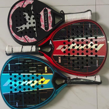Set reketa za plažni tenis od karbonskih vlakana, 3–12K boja — paletnog stila, okvir od karbonskih vlakana
