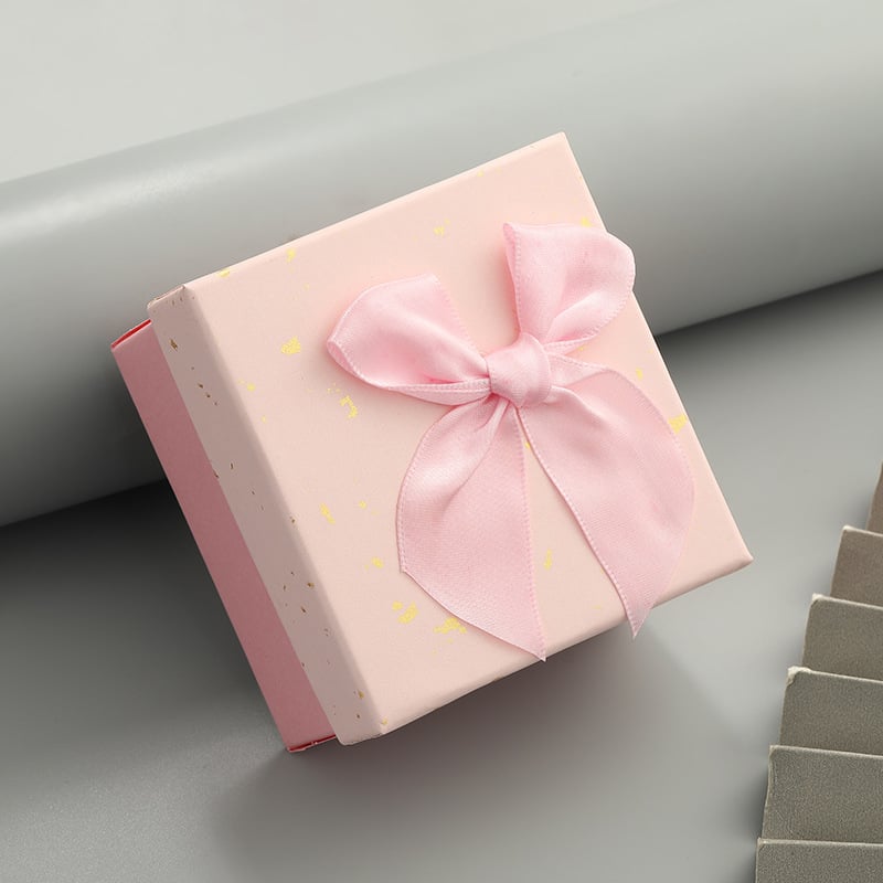 Cutie cadou cu funda pentru bijuterii și ceasuri, cutie de ambalaj cu capac dublu, cutie goală