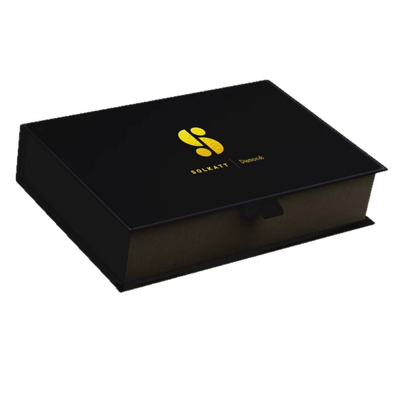 Cutie cadou personalizată cu capac rabatabil și sertar, cutie de ambalare cadouri, un lot mic