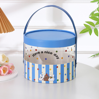 Set de cutii cadou pentru prima lună de viață a bebelușului, cu design animat – cutii cadou și cutie pentru tort de ziua copilului