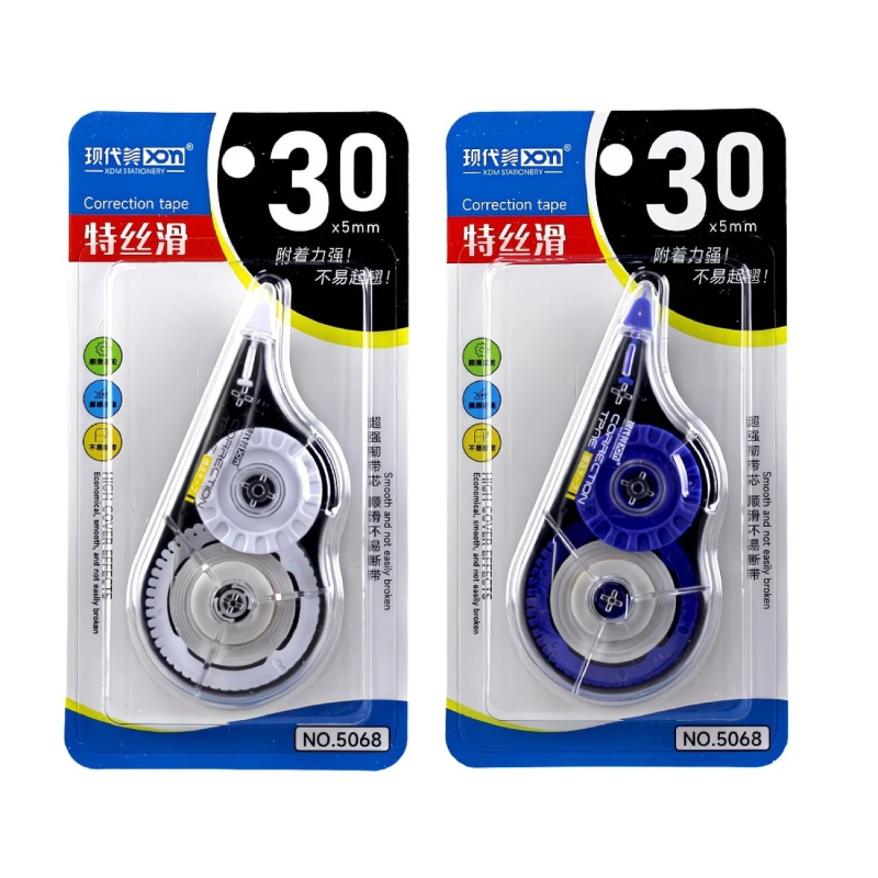 Modern Beauty 30 bandă corectoare desen animate pentru elevi, produs autentic, cu nucleu reîncărcabil de capacitate mare