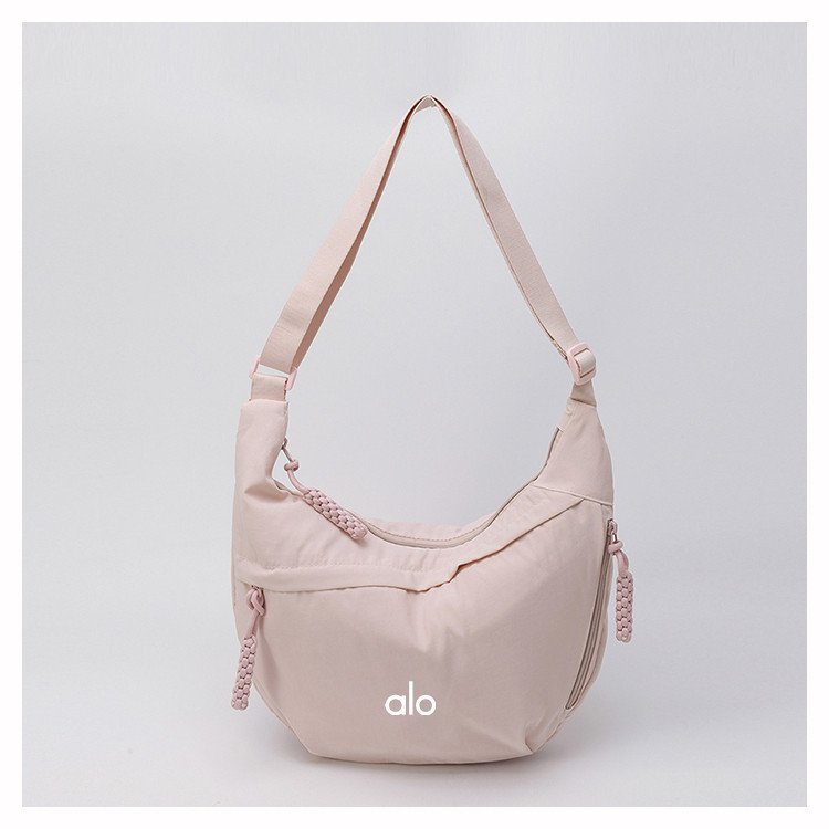 Nylon torba preko ramena s oblikom knedle, srednje veličine, unisex, ulični stil, za svakodnevnu vanjsku upotrebu