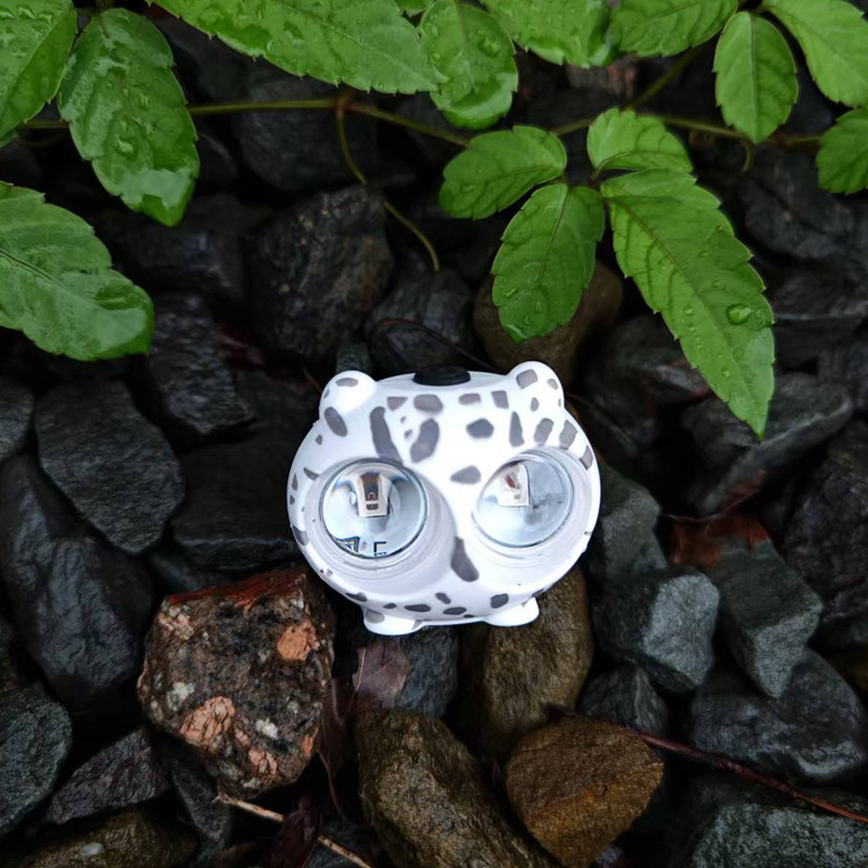 Stražnje svjetlo za bicikl s dizajnom sove i senzorom vibracija kočnice, noćno osvjetljenje za MTB i cestovne bicikle