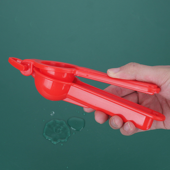 Storcător de fructe manual din plastic, cu cârlig – uz casnic, storcător de lămâi