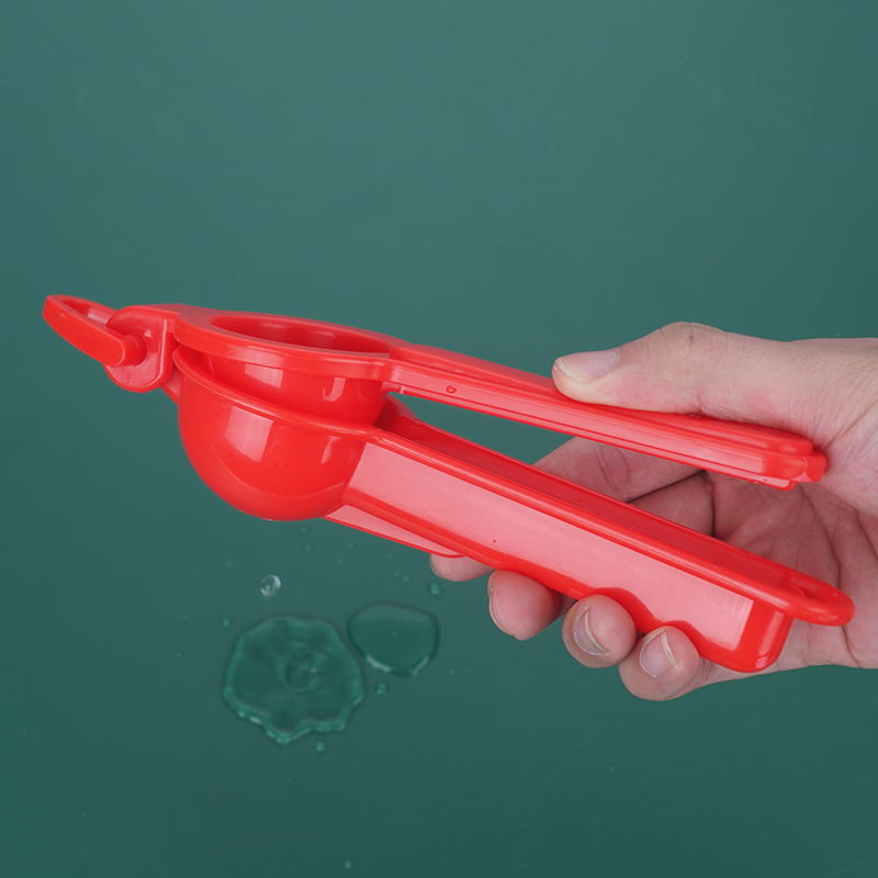 Storcător de fructe manual din plastic, cu cârlig – uz casnic, storcător de lămâi