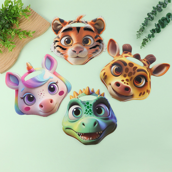 Carte creativă cu animale, pagini răsfoibile, desen 3D, jurnal DIY pentru copii