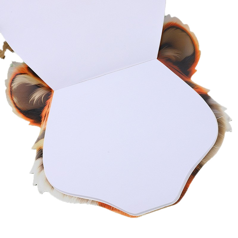 Carte creativă cu animale, pagini răsfoibile, desen 3D, jurnal DIY pentru copii
