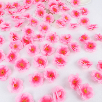 Flori simulate de piersic, petale de piersic, trandafiri, flori decorative, flori artificiale, flori din plastic, flori pentru proiecte DIY, flori din pânză