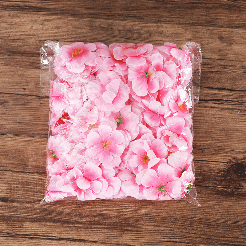 Flori simulate de piersic, petale de piersic, trandafiri, flori decorative, flori artificiale, flori din plastic, flori pentru proiecte DIY, flori din pânză