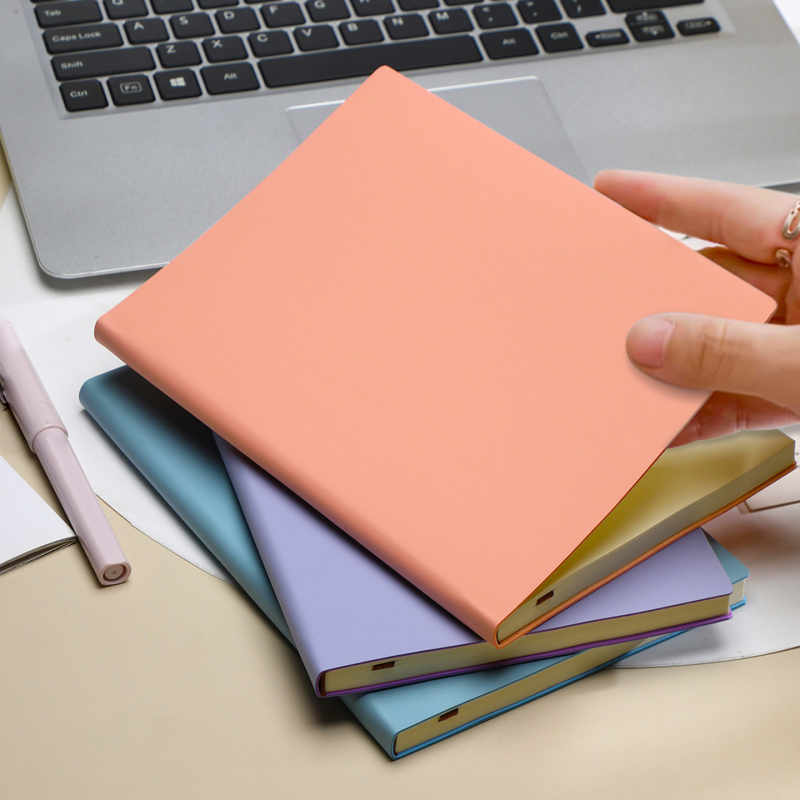 Caiet A5 personalizat, simplu, carnet de afaceri B5 cu husă PU, jurnal, caiet pentru student cu logo