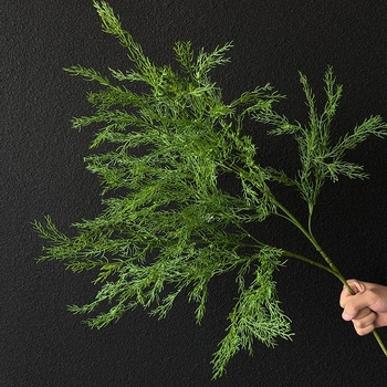 Buchet artificial de verdeață în stil pădure, decor de nuntă și recuzită pentru fotografie
