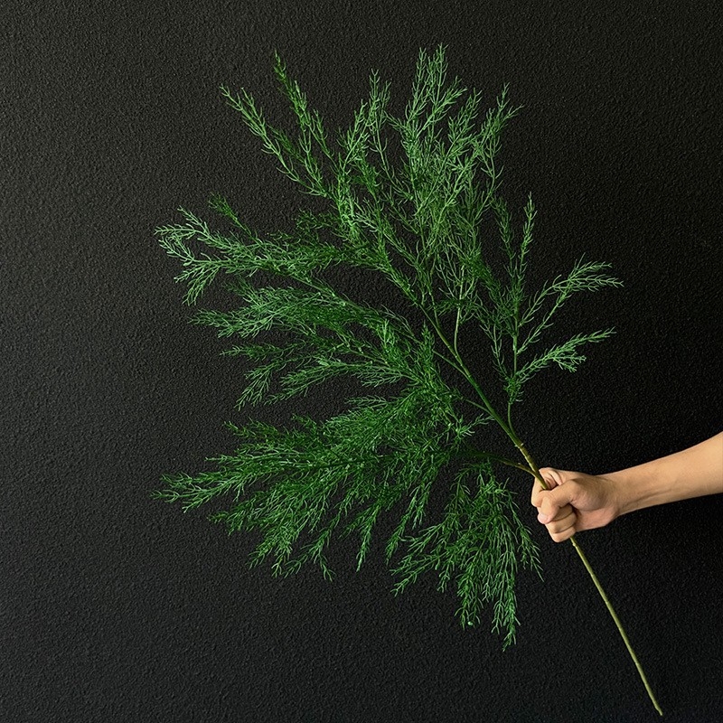 Buchet artificial de verdeață în stil pădure, decor de nuntă și recuzită pentru fotografie