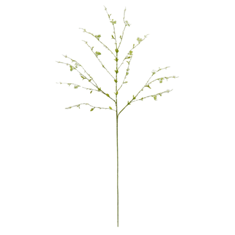 Flori artificiale Wenxin Snow Willow – tulpină unică, flori mici pentru decor de nuntă