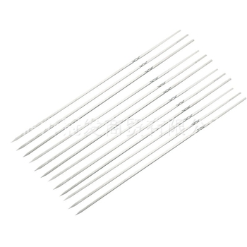 2,3 mm frigărui din oțel inoxidabil, plate, nemagnetice, pentru grătar, frigărui de miel, unelte de grătar