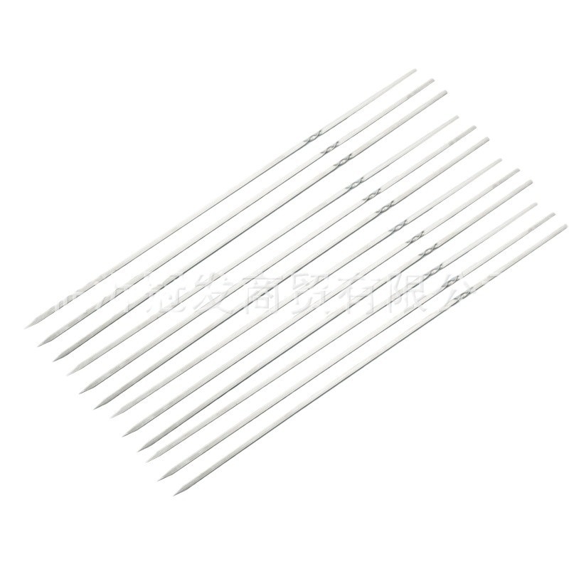 2,3 mm frigărui din oțel inoxidabil, plate, nemagnetice, pentru grătar, frigărui de miel, unelte de grătar