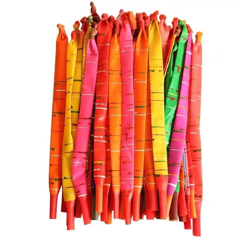 Baloane rachetă îmbunătățite, care zboară și scot sunete – baloane din latex de 10 inch, lungi, pentru activități în aer liber