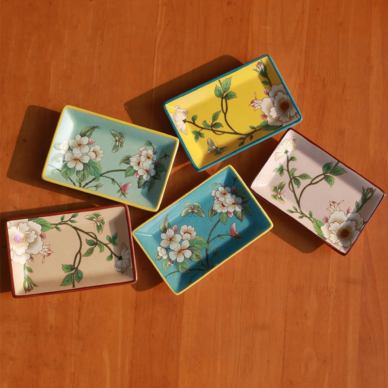 Săpunieră ceramică în stil chinezesc, design Nordic modern pentru baie