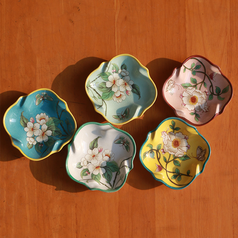 Săpunieră ceramică în stil chinezesc, design Nordic modern pentru baie