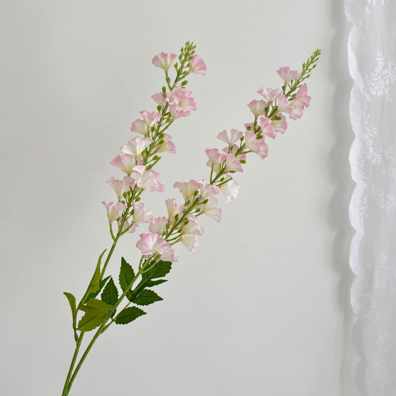 Floare artificială Delphinium din mătase, decor pentru podea, aranjament floral pentru casă și recuzită fotografică