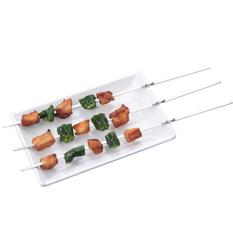 Frigărui din oțel inoxidabil 304, de calitate alimentară, groase pentru miel